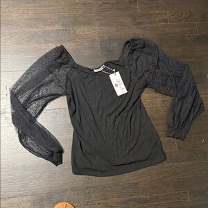 Elegant Black Women's Top